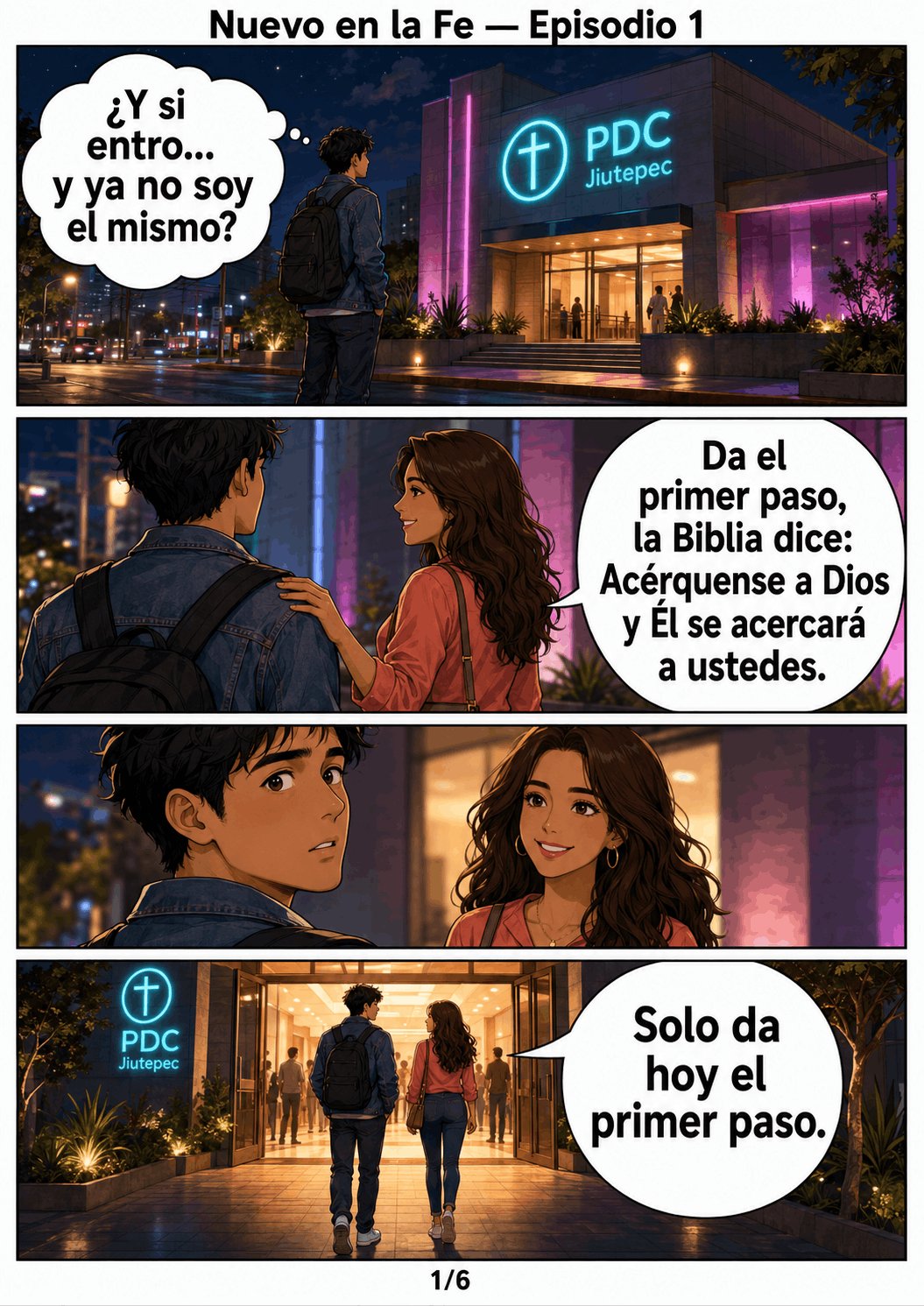 Nuevo en la Fe: Primera Vez
